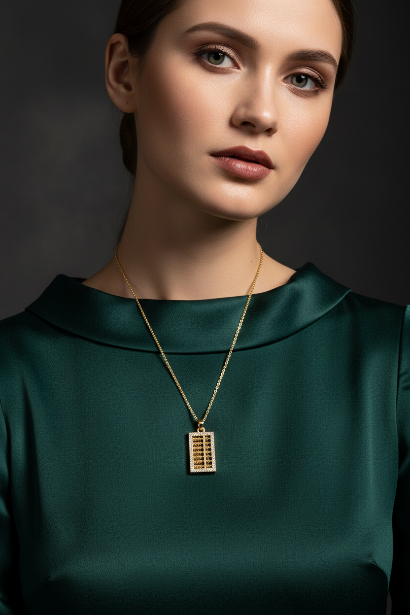 Dark background luxury editorial shot