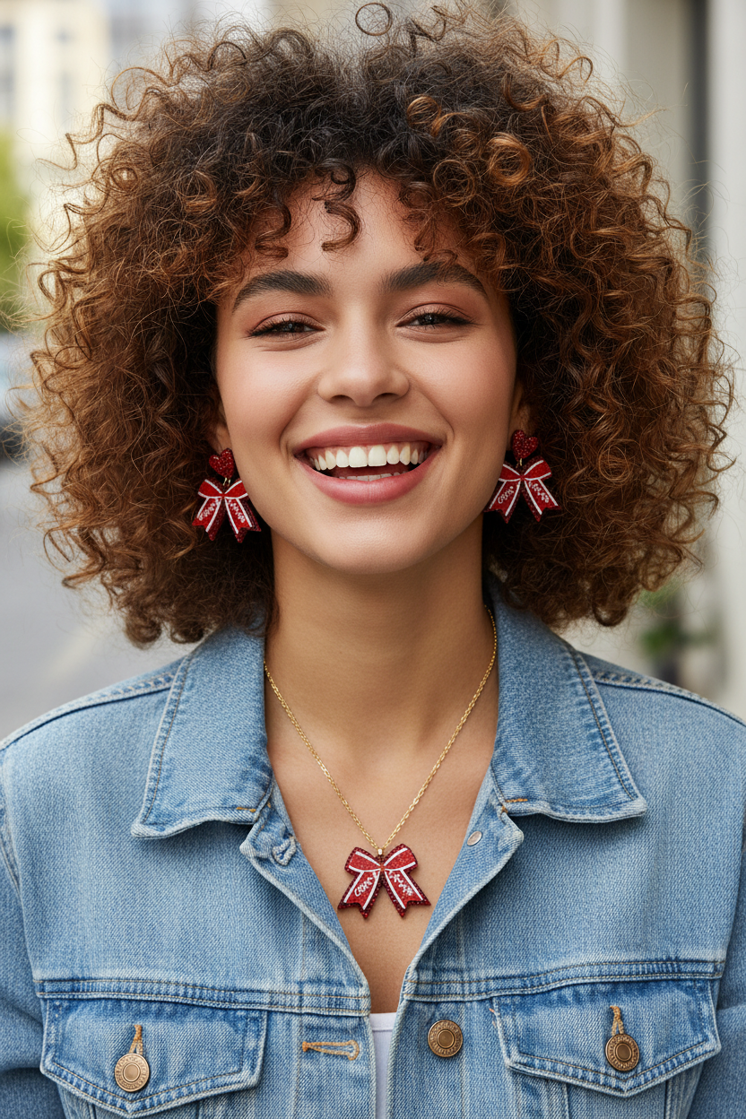 Model - Denim Casual Look