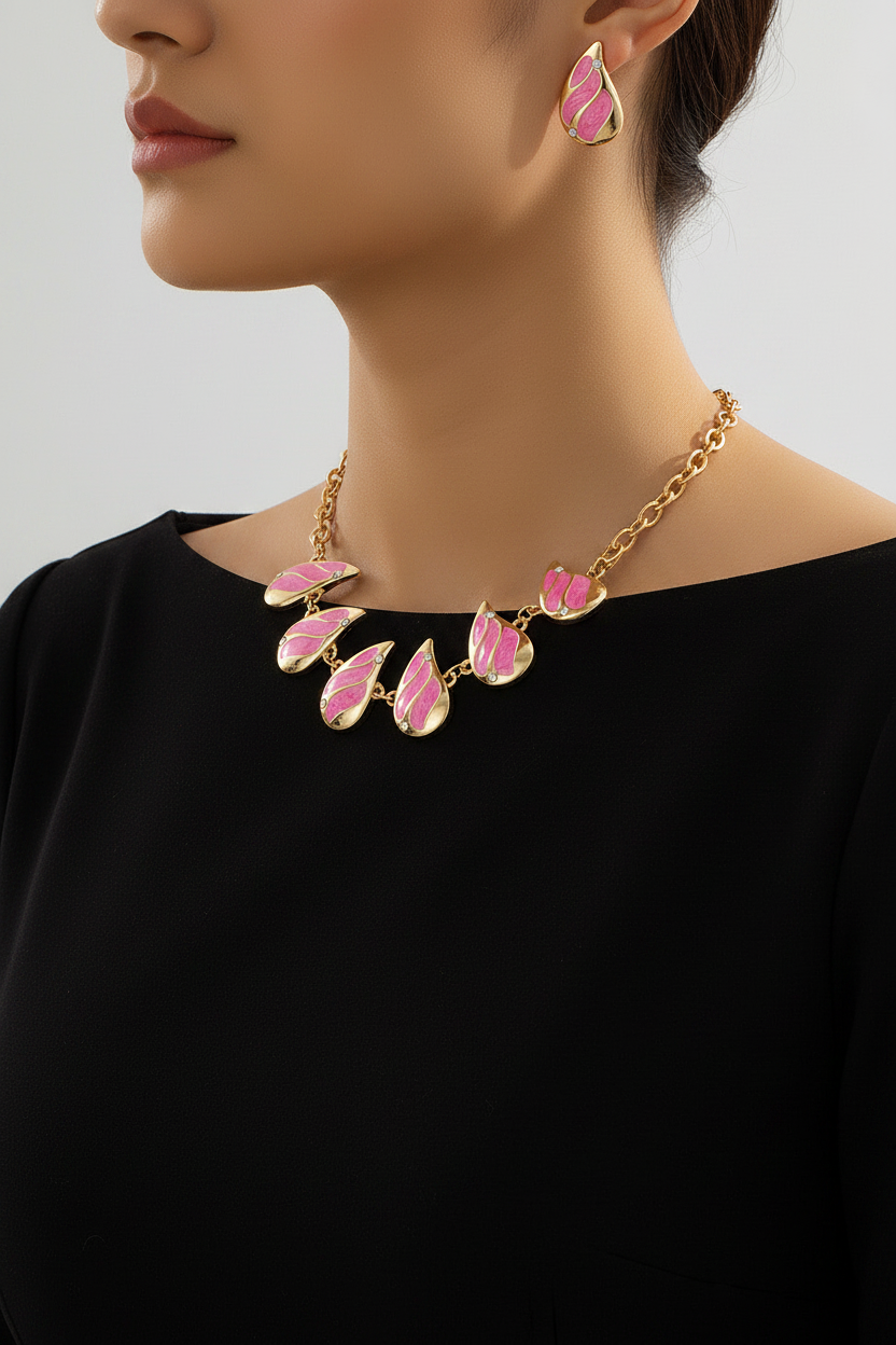 Model - Side Profile, Evening Look