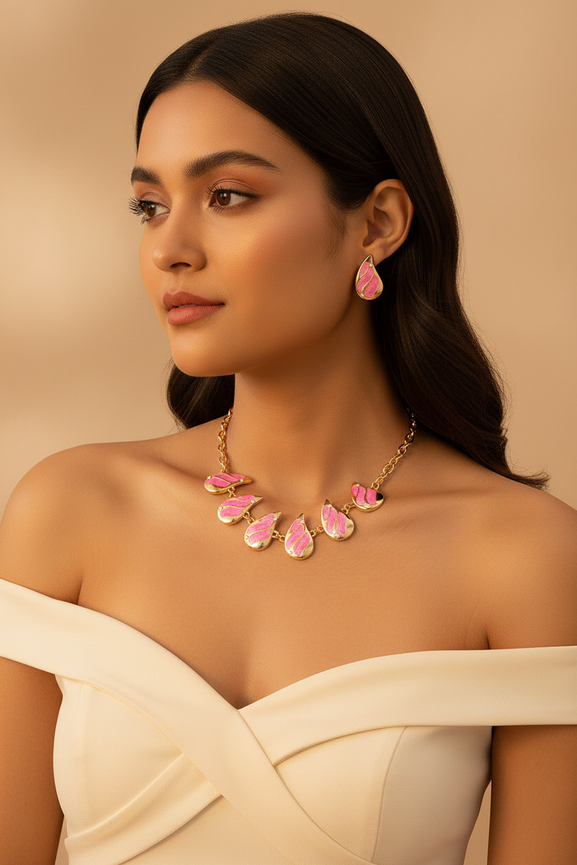Model - Warm Beige, Party Look