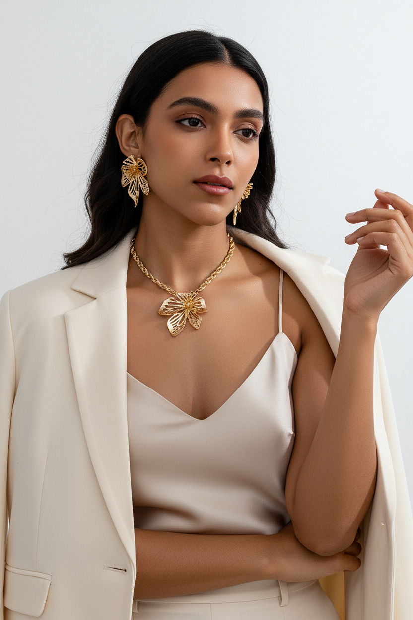 Model Western Elegant Look
