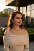 Outdoor golden hour lifestyle shot