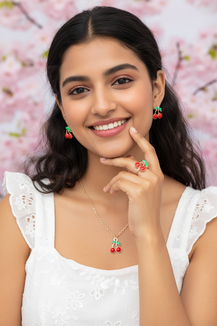 Red Cherry Set - Upper Body