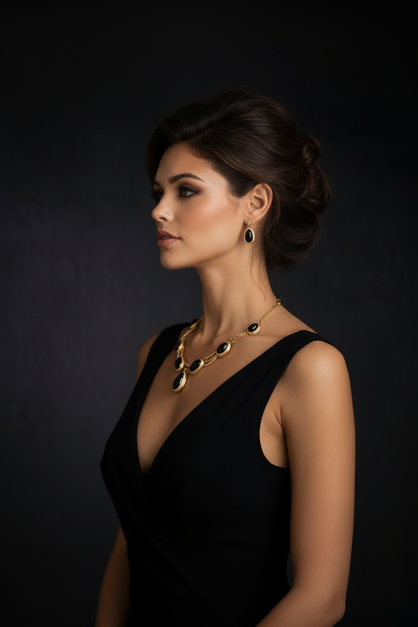 Three-Quarter Profile Pose